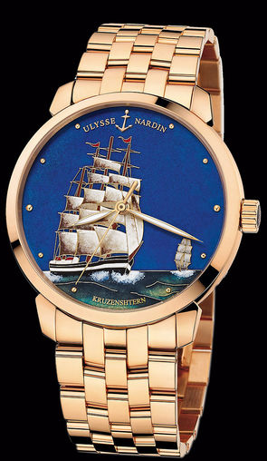 Review Cheap Ulysse Nardin 8156-111-8 / KRUZ Classico Enamel Replica watches